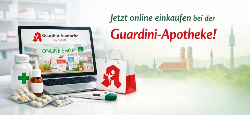 Webshop der Guardini-Apotheke